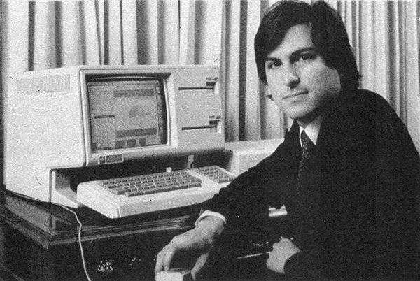 Steve Jobs with Apple Computer